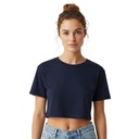 Women's Crop Top | Crew Neck Short Sleeve Casual Top for Everyday Wear