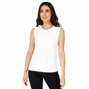 Women's Sleeveless T-shirt | Crew Neck Casual Tees for Everyday Wear